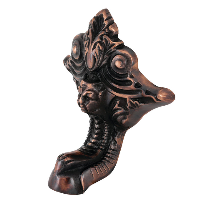 Aqua Eden VCTNL5 4-Piece (Set) Lion Cast Iron Tub Feet, Oil Rubbed Bronze