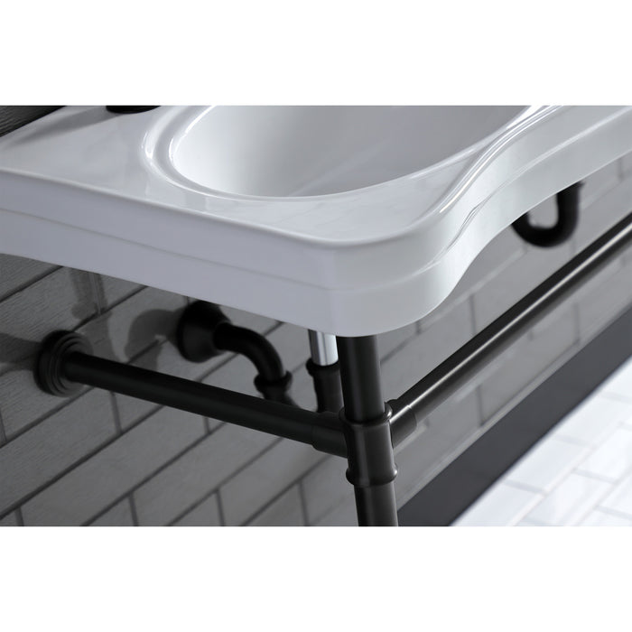 Imperial VPB14885 Stainless Steel Console Sink Legs, Oil Rubbed Bronze