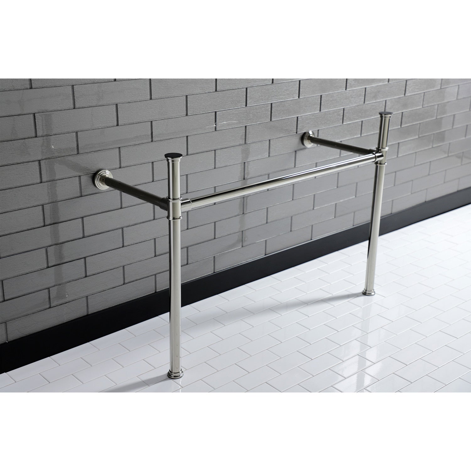Kingston Brass Imperial VPB14886 Stainless Steel Console Sink Legs