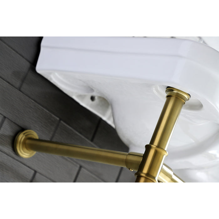 Imperial VPB14887 Stainless Steel Console Sink Legs, Brushed Brass