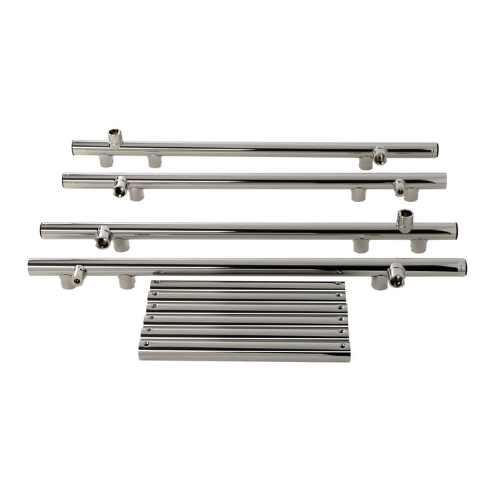 Kingston Fauceture VPB2216306P Console Sink Leg Support, Polished Nickel