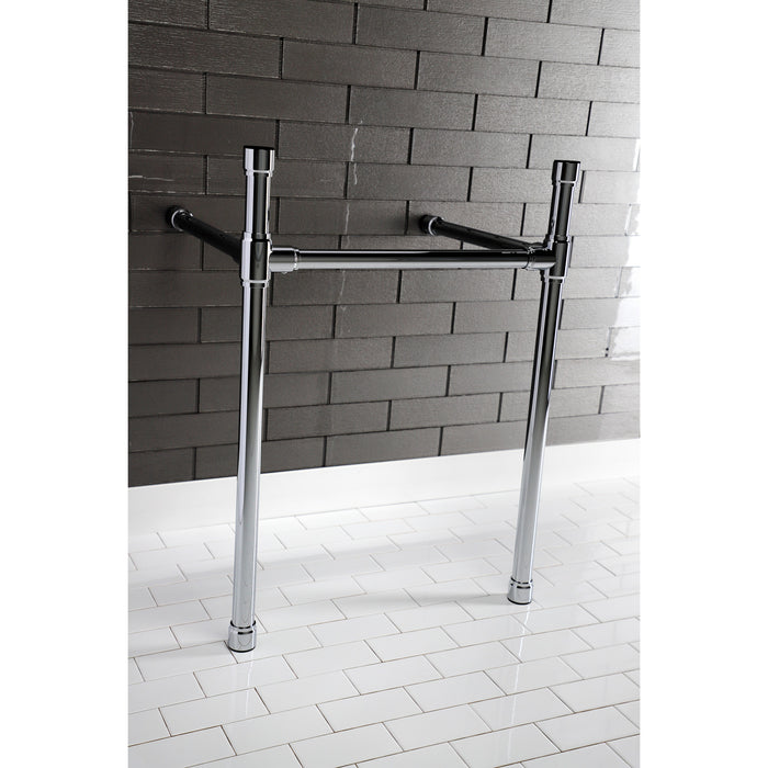 Dreyfuss VPB2218331 Stainless Steel Console Sink Legs, Polished Chrome