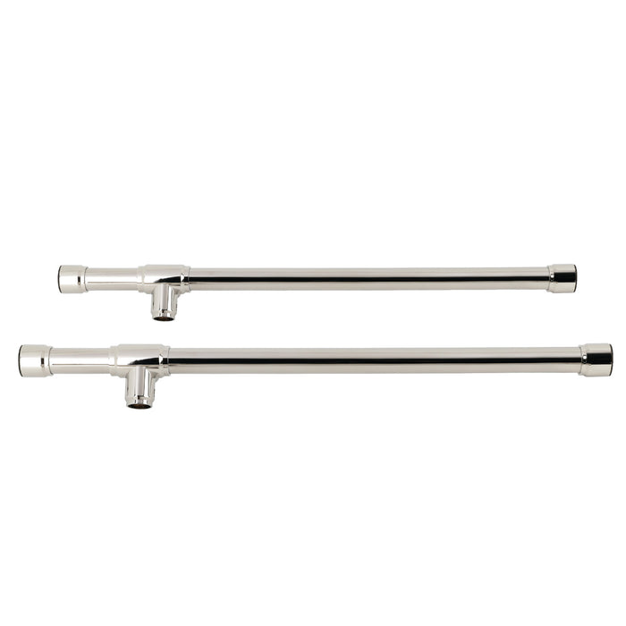 Kingston Dreyfuss VPB2218336P Console Sink Leg Support, Polished Nickel
