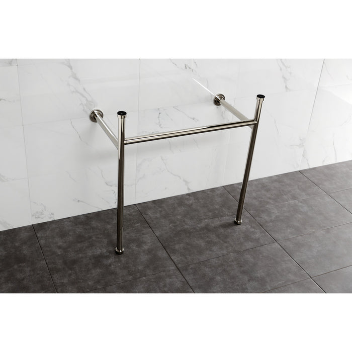 Hartford VPB28146 Stainless Steel Console Sink Legs, Polished Nickel