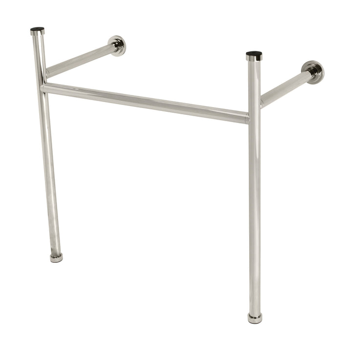 Hartford VPB28146 Stainless Steel Console Sink Legs, Polished Nickel