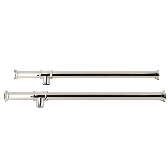 Fauceture VPB33086P Console Sink Leg Support, Polished Nickel