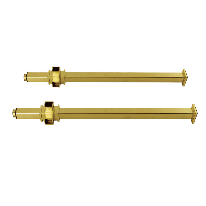 Fauceture VPB3322SQ7P Console Sink Leg Support, Brushed Brass