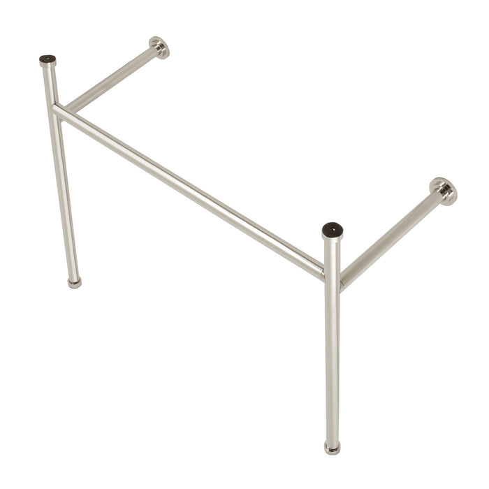 Hartford VPB39176 Stainless Steel Console Sink Legs, Polished Nickel