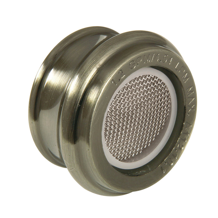 Kingston Cal Green Z12FSCSA1974 1.2 GPM Female Aerator, Black Stainless