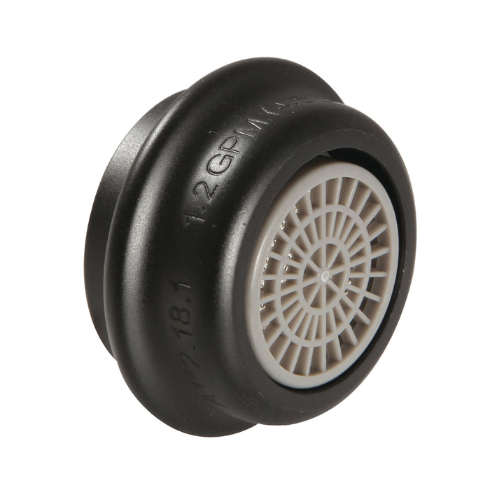 Kingston Cal Green Z12KBSA2620 1.2 GPM Female Aerator, Matte Black