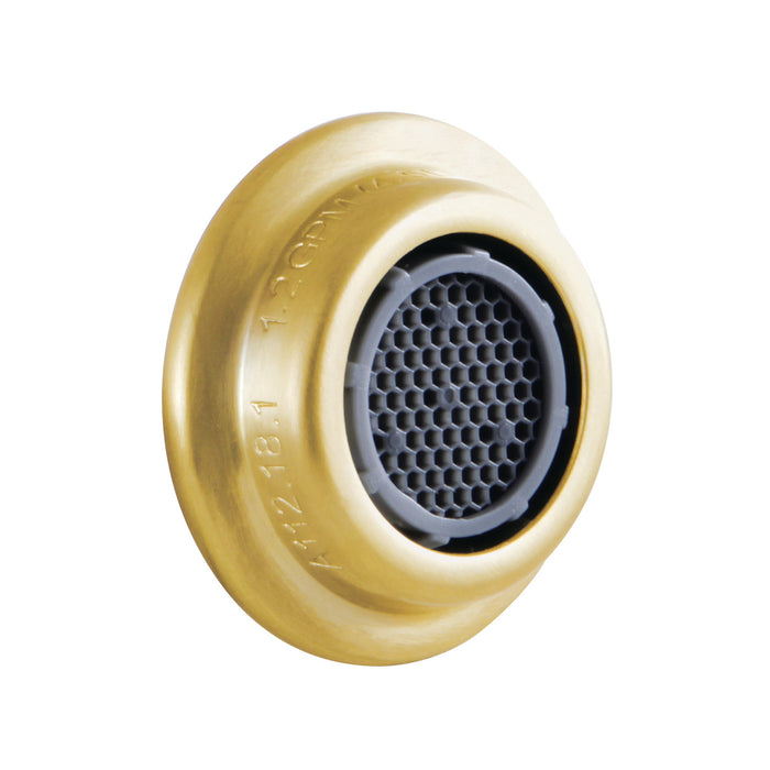Kingston Cal Green Z12KSSA7127 Cal Green 1.2 GPM Male Aerator, Brushed Brass