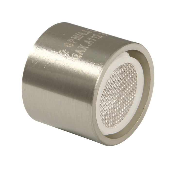 Kingston Cal Green Z12KSSA8728 CEC Compliant Aerator, Brushed Nickel