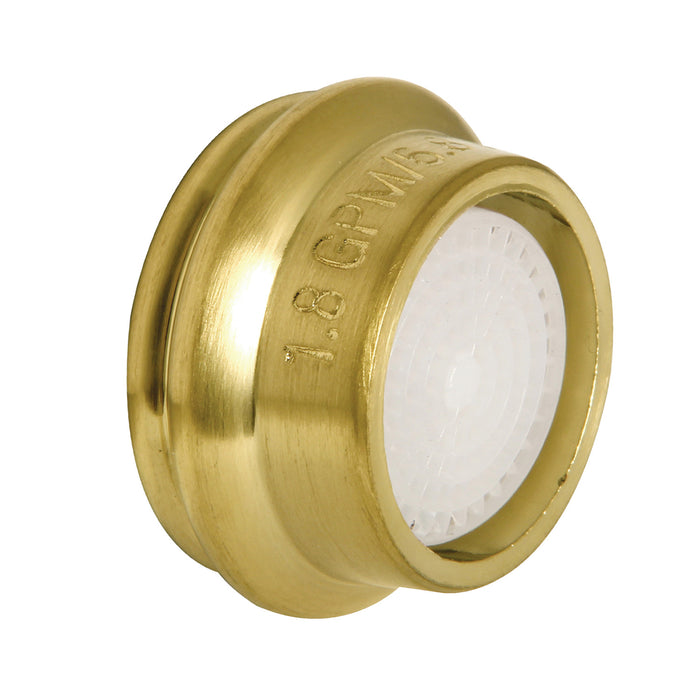 Kingston Cal Green Z18KBSA1407 1.8 GPM Female Aerator, Brushed Brass