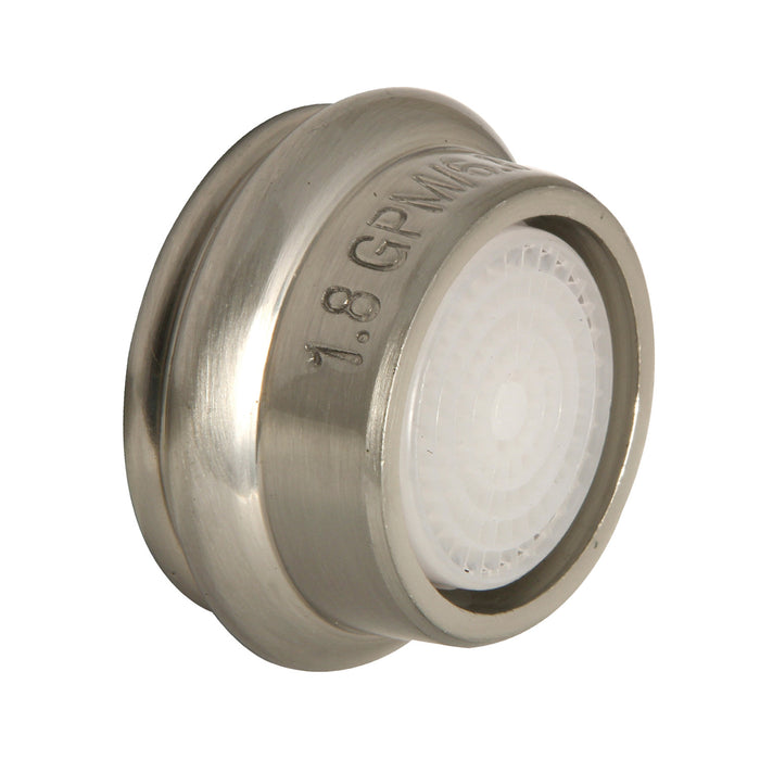 Kingston Cal Green Z18KBSA1408 1.8 GPM Female Aerator, Brushed Nickel