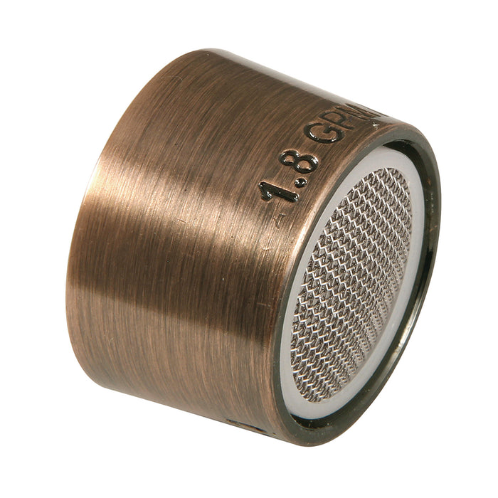 Kingston Cal Green Z18KBSA626 1.8 GPM Female Aerator, Antique Copper