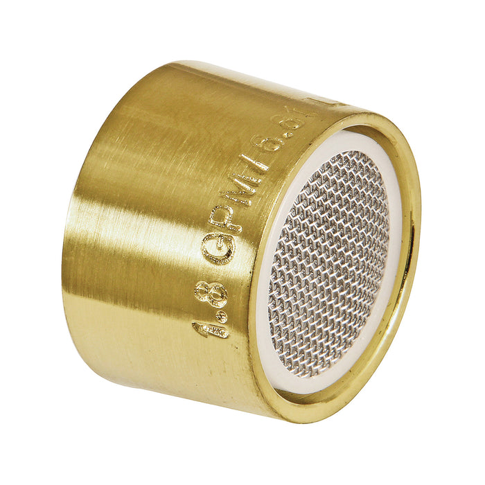 Kingston Cal Green Z18KBSA627SB 1.8 GPM Female Aerator, Brushed Brass