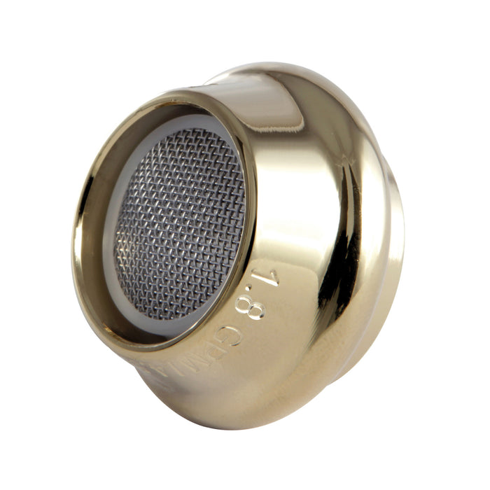 Kingston Cal Green Z18KBSA7642 1.8 GPM Female Aerator, Polished Brass