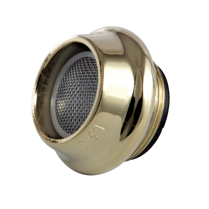 Kingston Cal Green Z18KBSA8912 Cal Green 1.8 GPM Male Aerator, Polished Brass