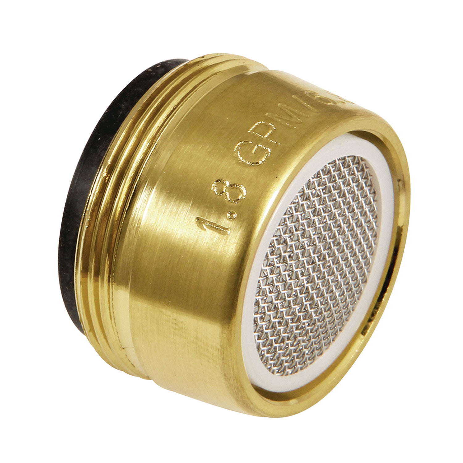 Kingston Brass Cal Green Z18KBSA957SB 1.8 GPM Male Aerator, Brushed Brass
