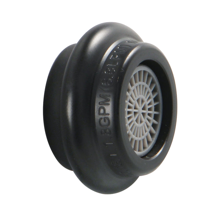 Kingston Z18KSSA1990 1.8 GPM Female Aerator, Matte Black