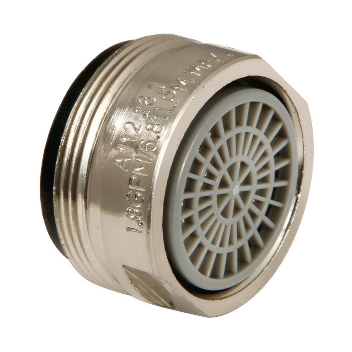 Kingston Cal Green Z18KSSA888 1.8 GPM Male Aerator, 15/16 Inch-27 UNS, Brushed Nickel