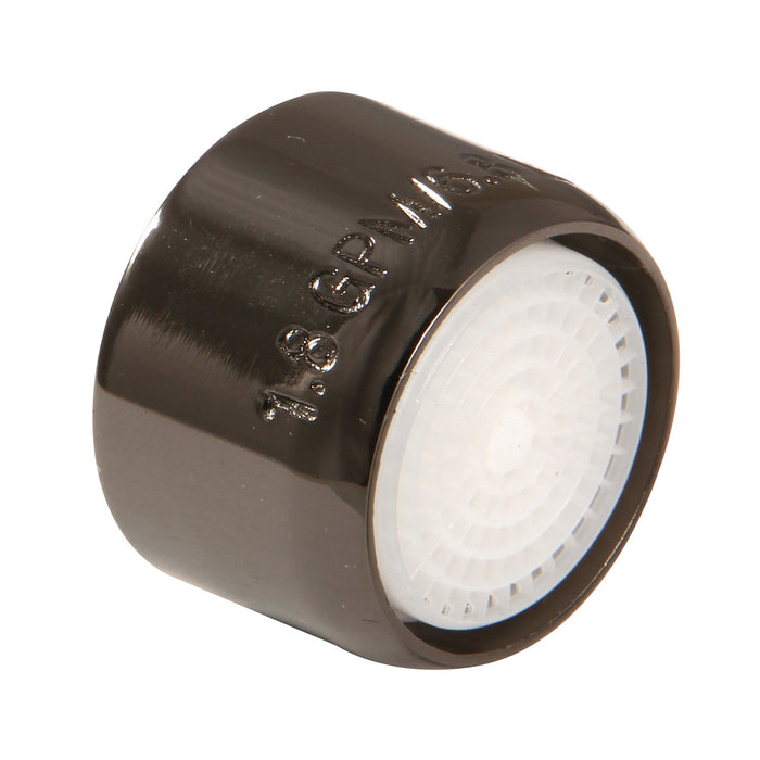 Kingston Cal Green Z18NSSA8660 1.8 GPM Female Aerator, Black Stainless Steel