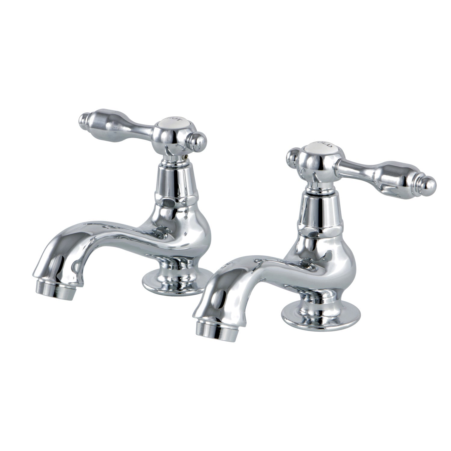 Kingston Brass KS1101TAL Basin Tap Faucet with Lever Handle, Chrome